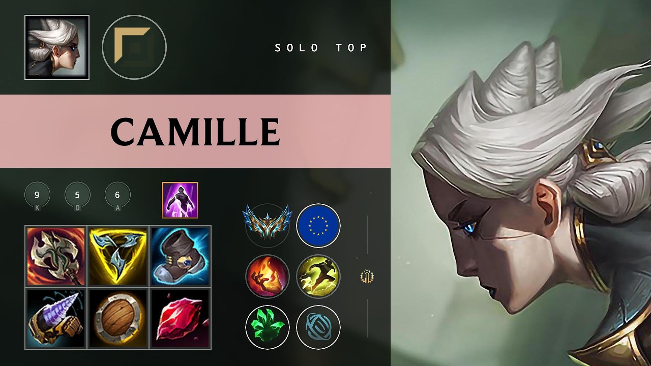 Camille Top vs Yone - EUW Challenger Patch 26.08
