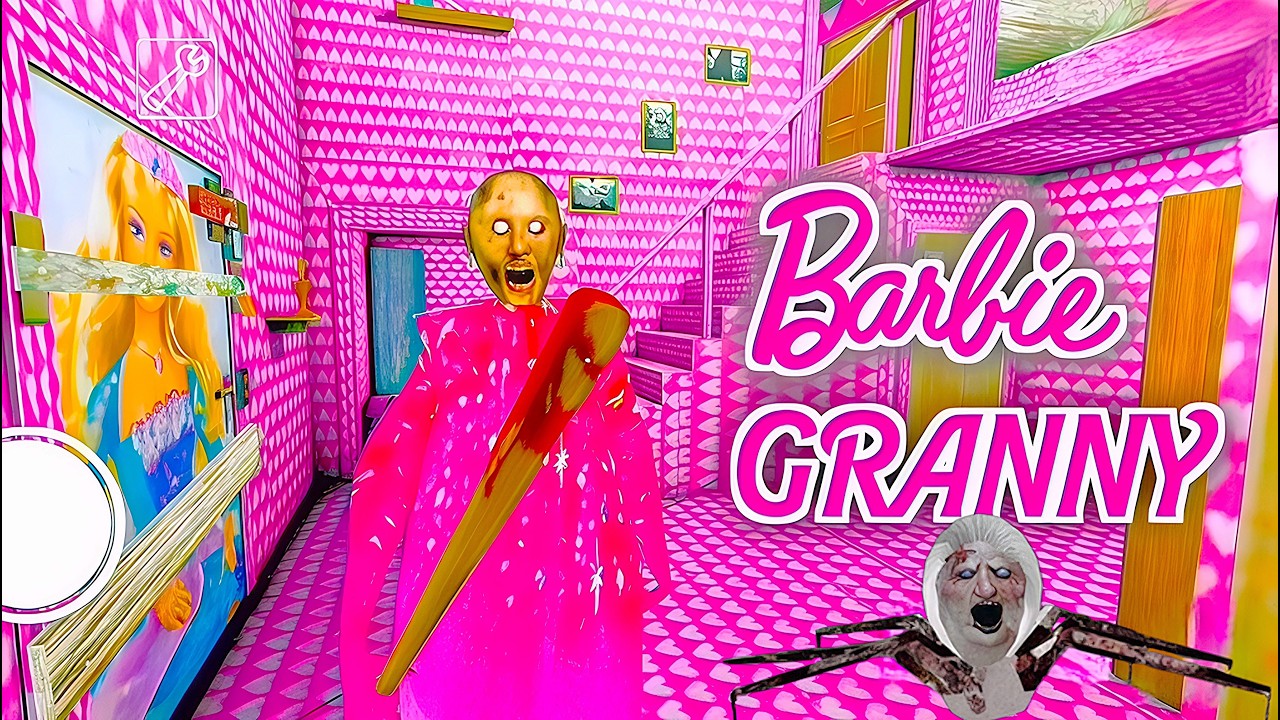 Granny Game Horror Escape Gameplay | Barbie Granny Ep 117 #grannygame