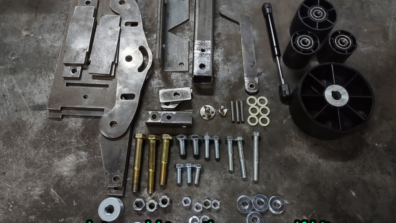 2x48 grinder weld together and assembly instructions