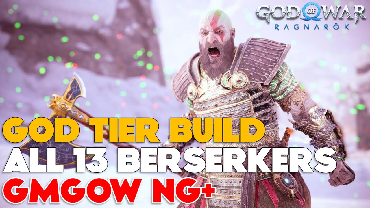 Легко победите всех 13 берсерков на NG+ [GMGOW] с этой сборкой уровня Бога — God of War Ragnarok