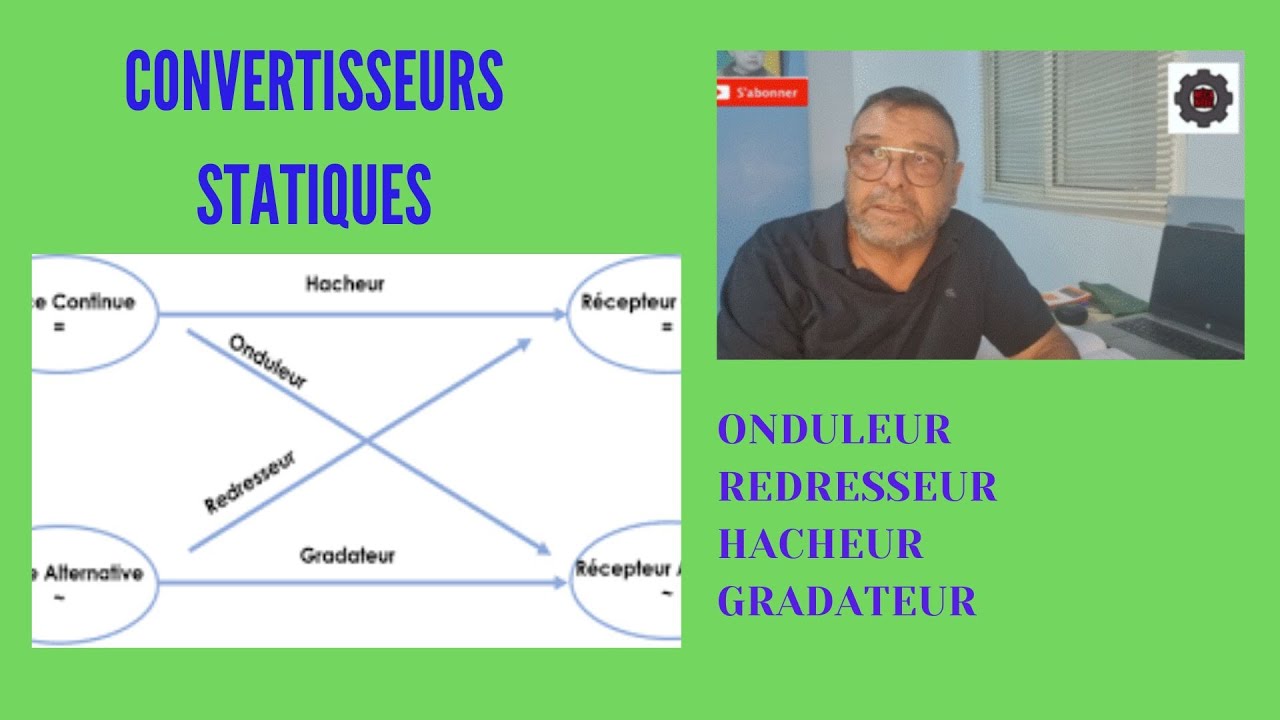 Video N° 428 Maitriser les Convertisseurs statiques