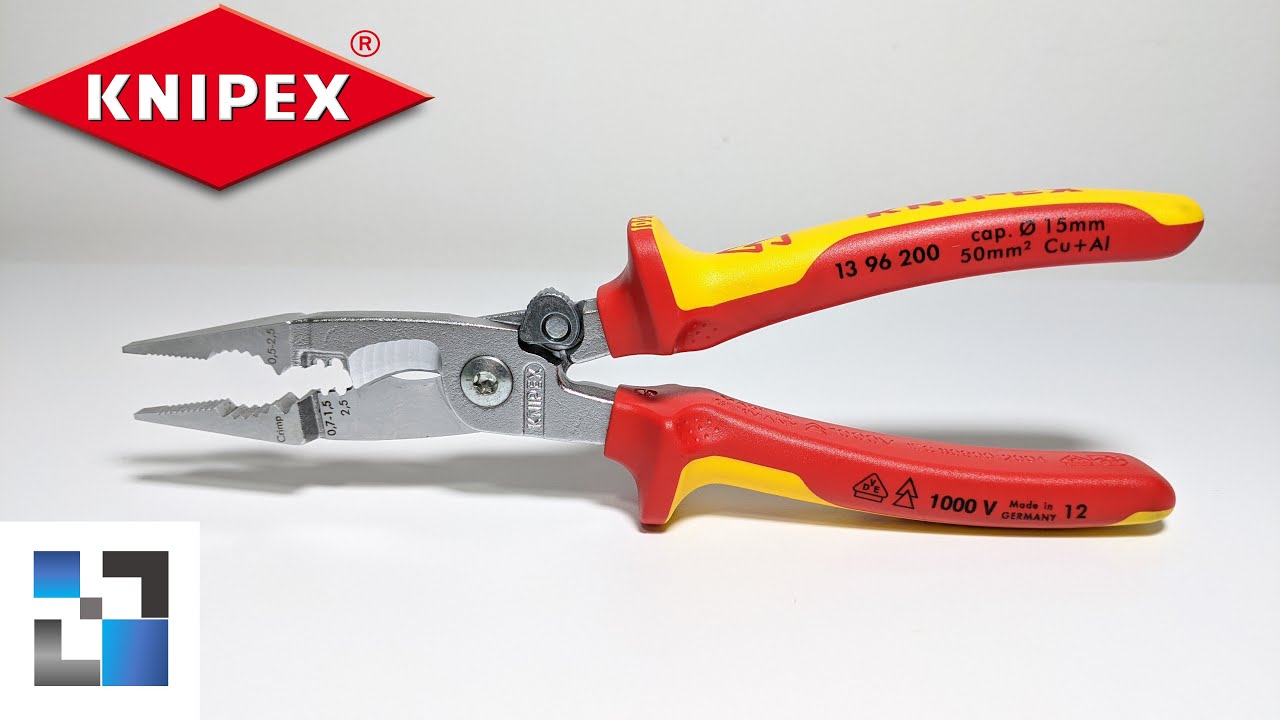 КЛЕЩИ KNIPEX ELECTRICIAN, ЛУЧШИЕ МНОГОФУНКЦИОНАЛЬНЫЕ ПЛОСКОГУБЦЫ!