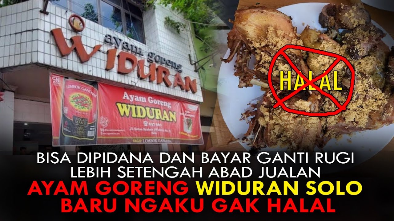 BENER-BENER KACAU! LEBIH SETENGAH ABAD JUALAN, AYAM GORENG WIDURAN SOLO BARU NGAKU GAK HALAL