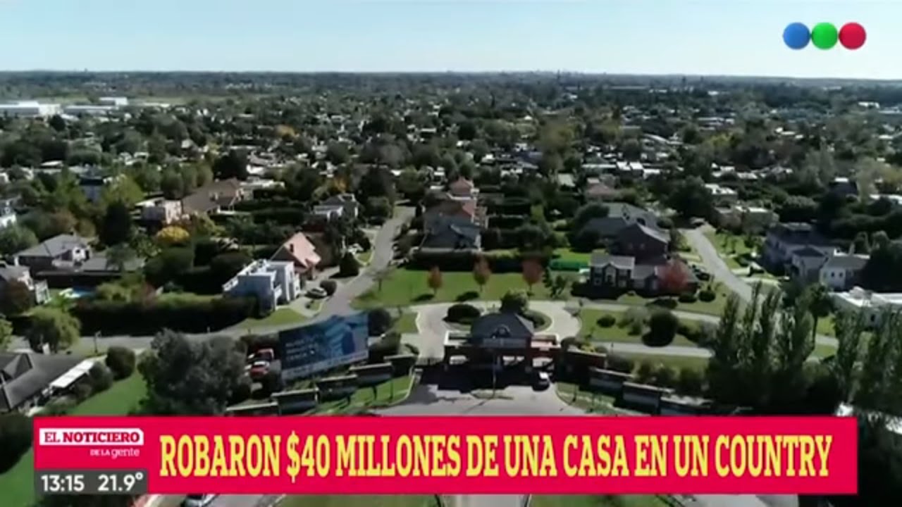 GOLPE AL COUNTRY: robaron 40 millones de pesos en minutos - El Noti de la Gente