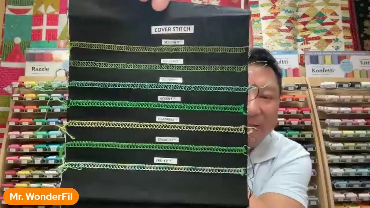 WonderFil Live: Creative Serging Threads