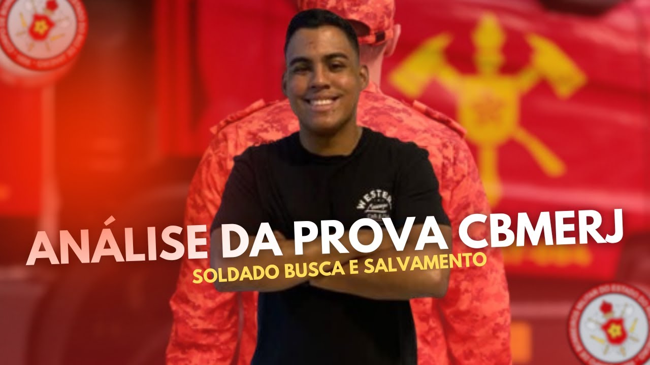 Prova do CBMERJ: Comentário da prova de Matemática para Soldado de Busca e Salvamento