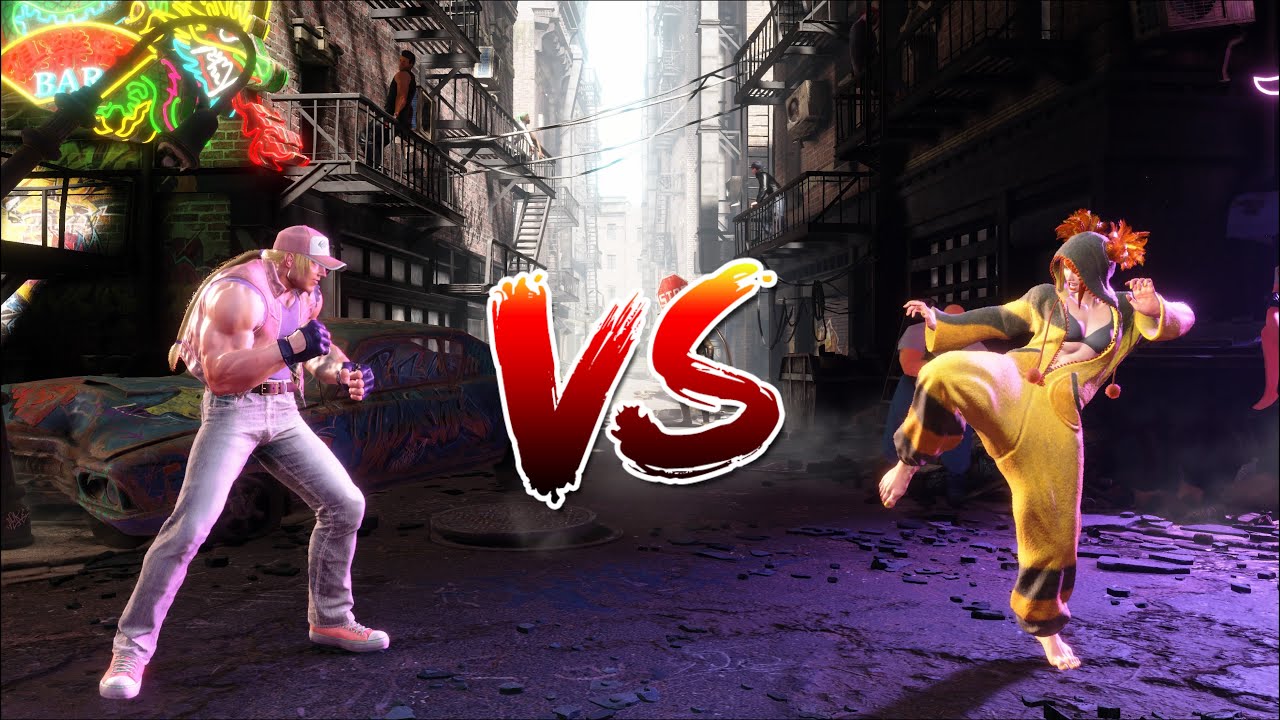 Terry Bogard Vs Juri Han