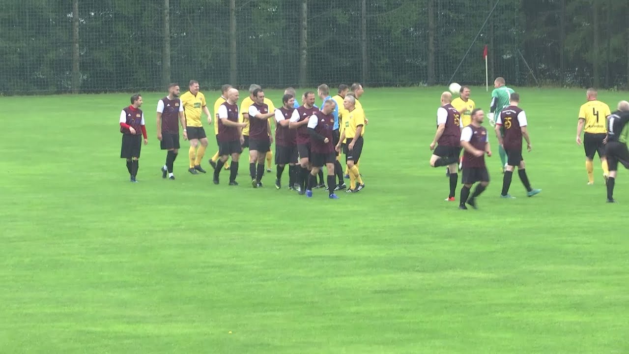 50. Bergfest in Sayda - Fussballspiel des Dynamo-FanClubs