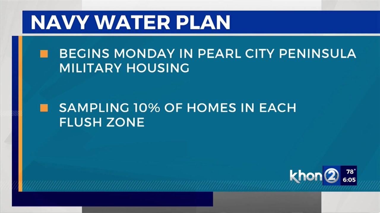 Filtration systems arrive on Oahu to clean Navy's contaminated water; may take 30-45 days to complet
