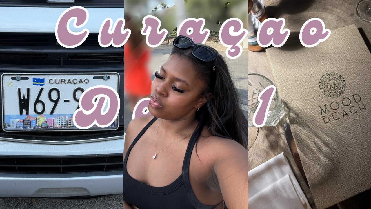 Girls Trip to Curacao: Day 1 ✈️ | Aliyah Tianna