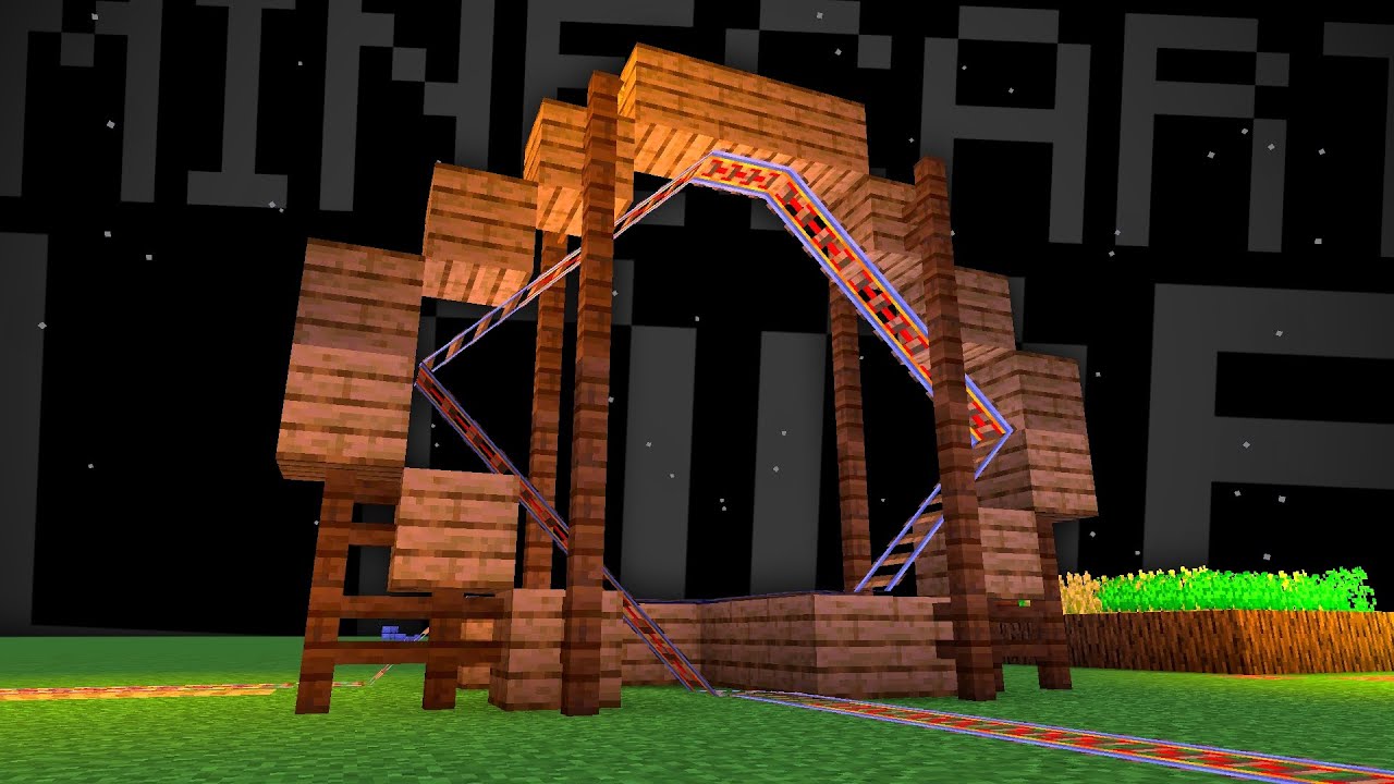 I Built a Working Minecart LOOP [Immersive Portals Experiment]