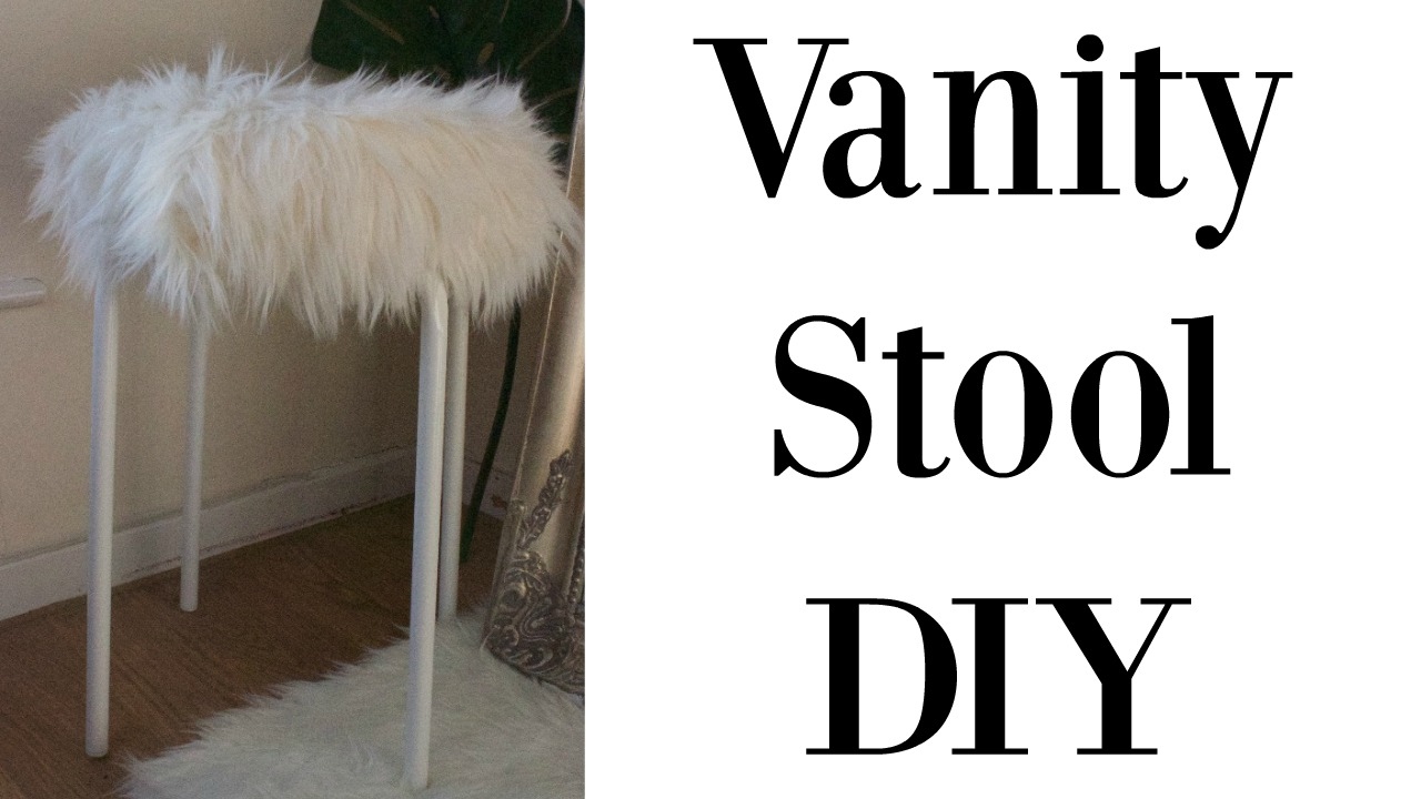 DIY Vanity Stool | Ayesha Khan