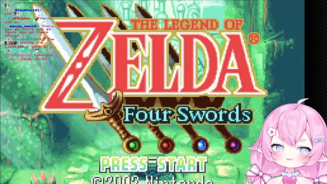 Chibidoki Minigames #6 The Legend of Zelda: Four Swords w/ Ray, Nagzz, and Matt!