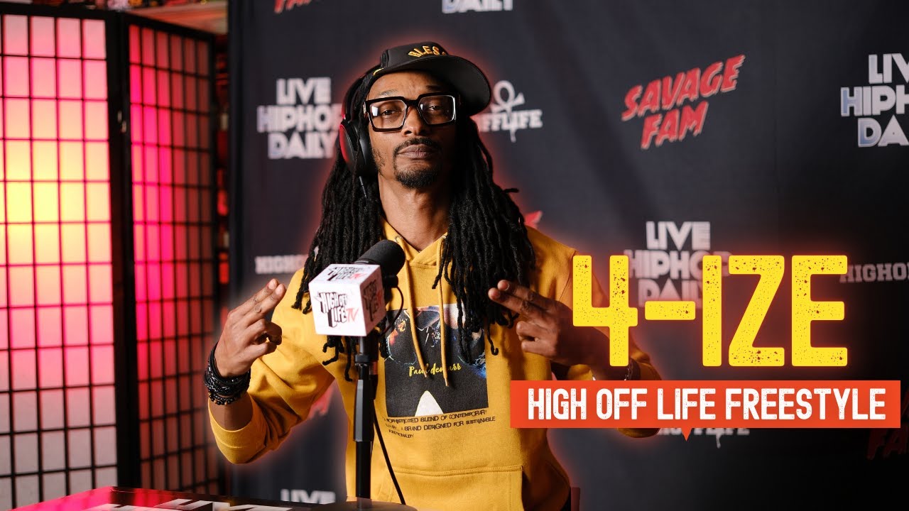 4-IZE High Off Life Freestyle | He Just RAISED The BAR Again!