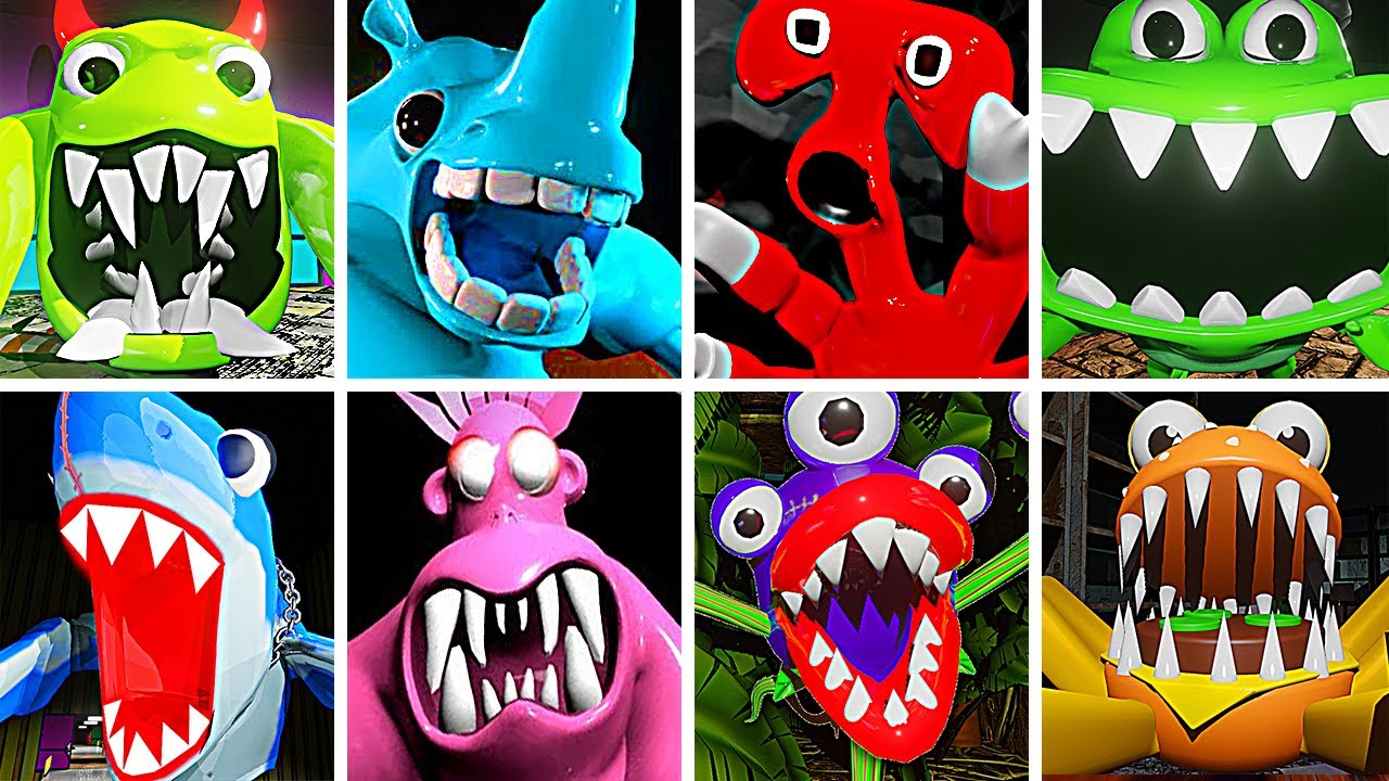 Garten of Banban 8 - ALL NEW BOSSES + SECRET ENDING + Digital Circus