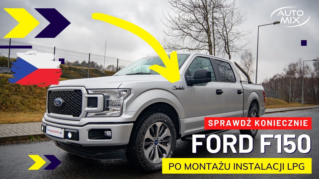 Przyjechał z Czech by zamontować w Polsce GAZ | Ford F150 LPG