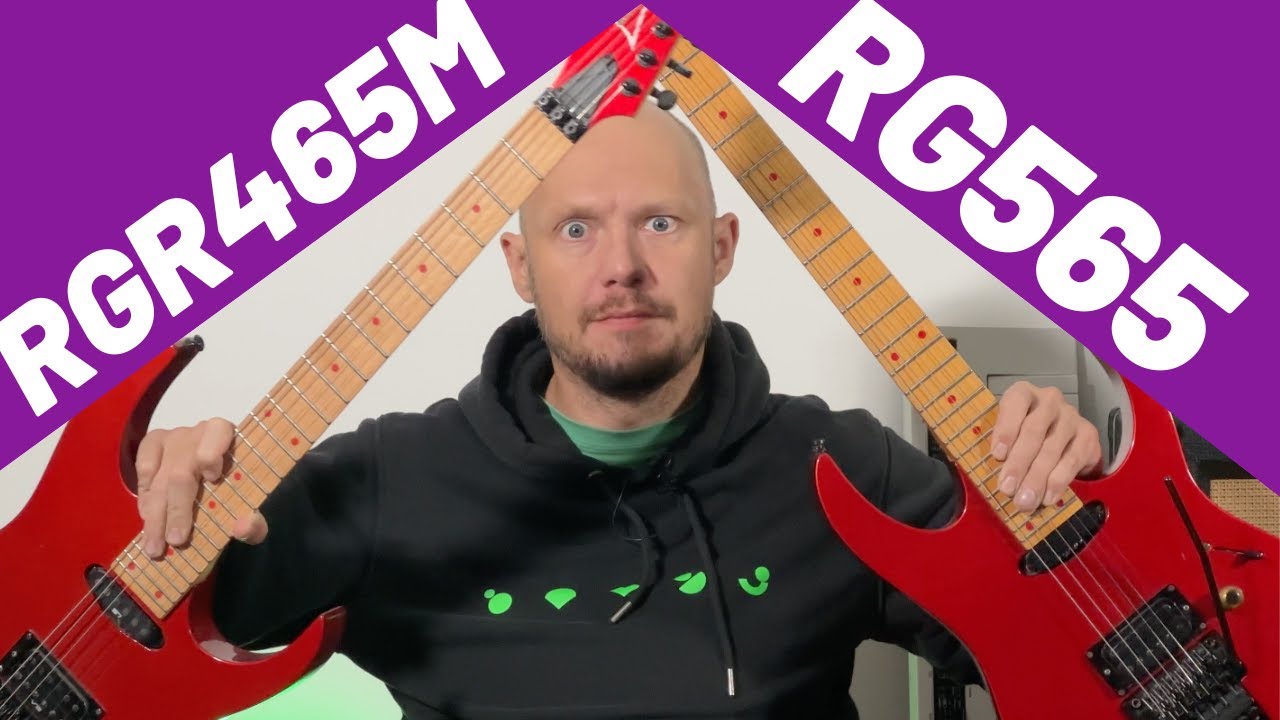 I had 2 similar guitars and I KEPT THE WORSE?! | 1991 RG565