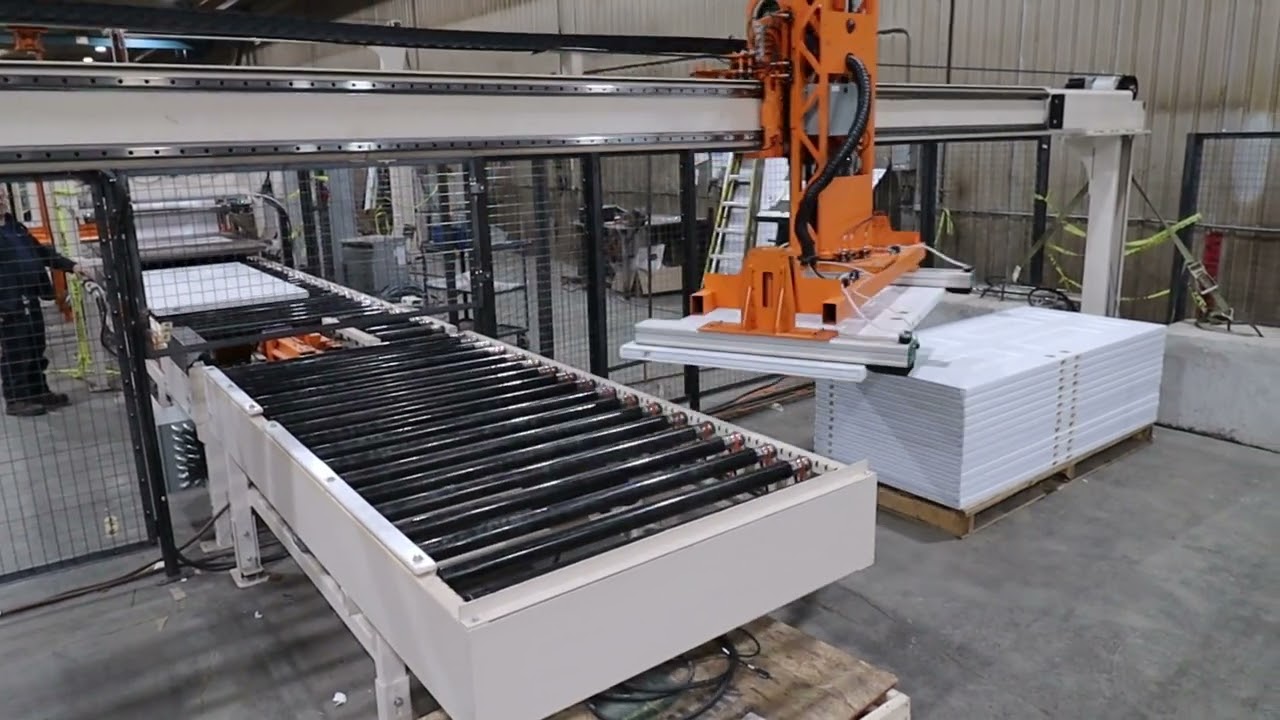 Automated Material Handling | Doucet GANTRYX Stacker and Destacker