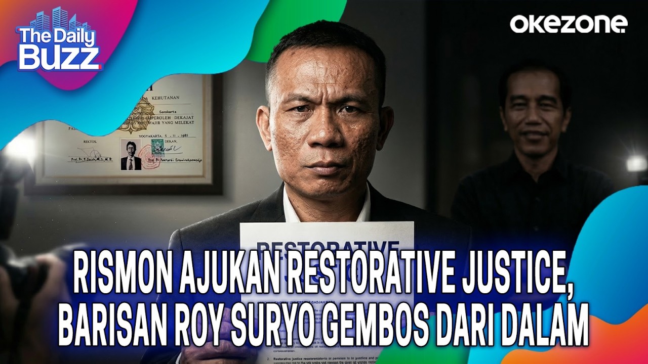 The Daily Buzz: Rismon Ajukan Restorative Justice, Barisan Roy Suryo Gembos dari Dalam | 12/03
