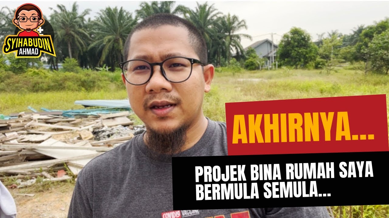 Akhirnya&hellip; Projek Bergerak Semula&hellip;Perkembangan Pembinaan Rumah Saya Ogos 2022.