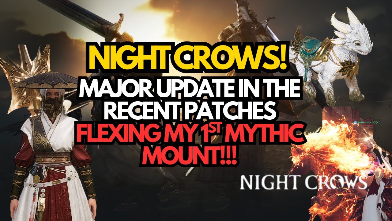 I FINALLY GOT IT! My First Mythic Mount + Major Update | NIGHT CROWS