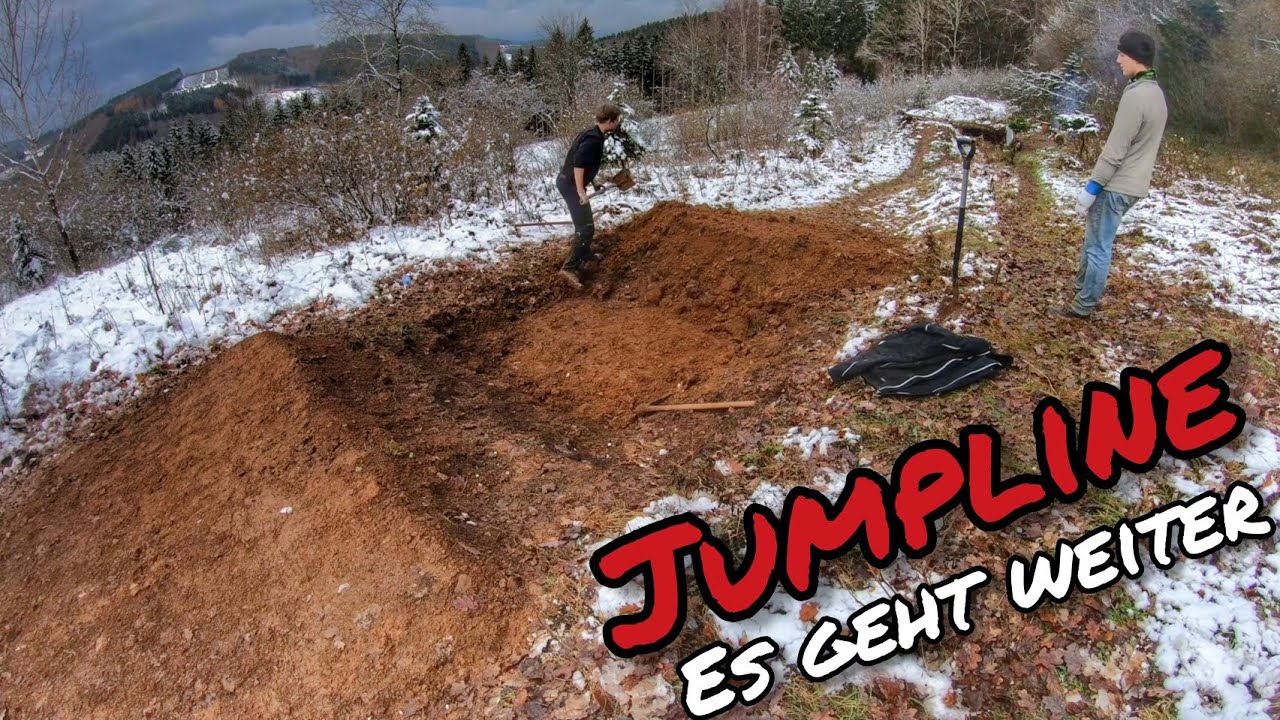 Neuer Double für die Jumpline! Jumpline #9 | 4K | Trail Büffel