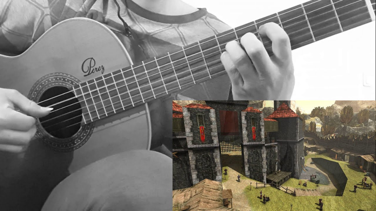 Gothic | Old camp theme (Composed by Kai Rosenkranz) | Guitar cover