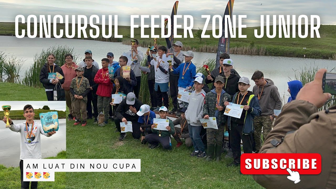 CONCURSUL FEEDER ZONE JUNIOR / Am luat din nou cupa 🥳