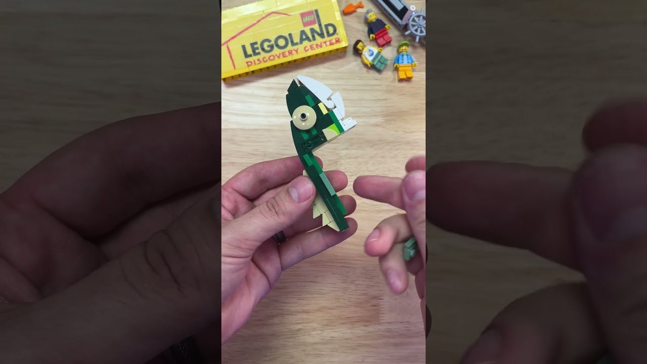 A LEGO Fish for Father's Day