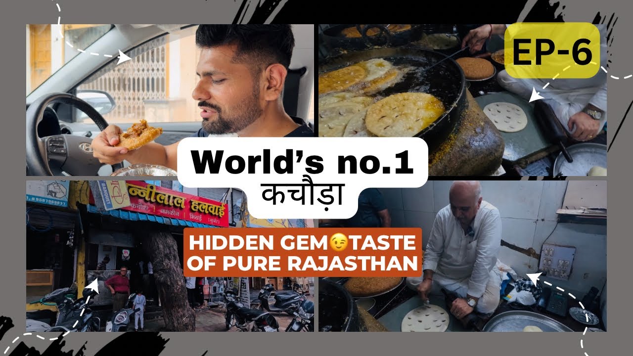 Udaipur Meri Jaan EP-6 | India’s Biggest Kachori | भारत की सबसे अलग तरह की कचौड़ी । Rajasthan Food