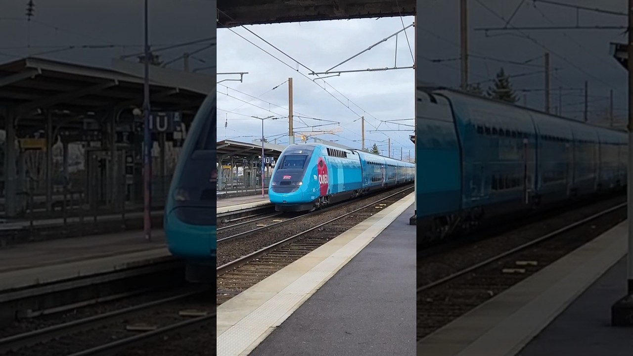 TGV Ouigo Tango 737 en essai #train #railwaycontent #trainspotting #sncf #tgv