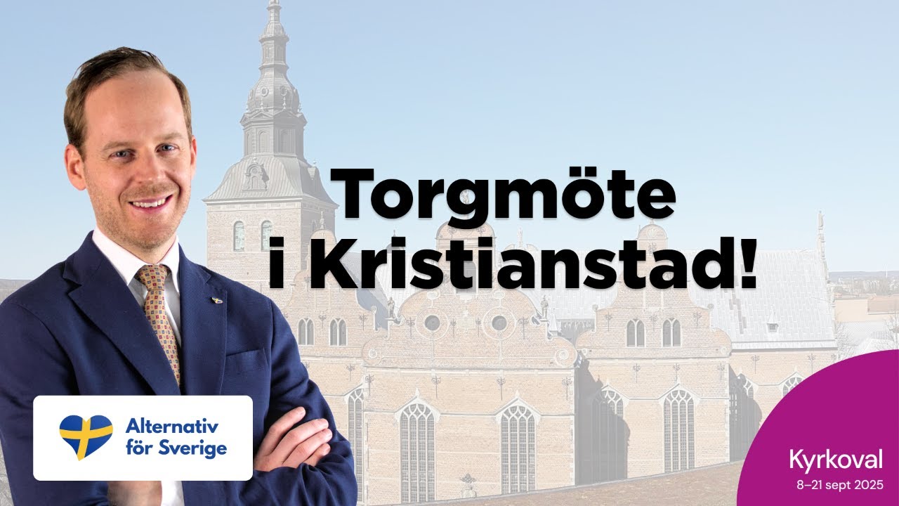 Torgmöte i Kristianstad!