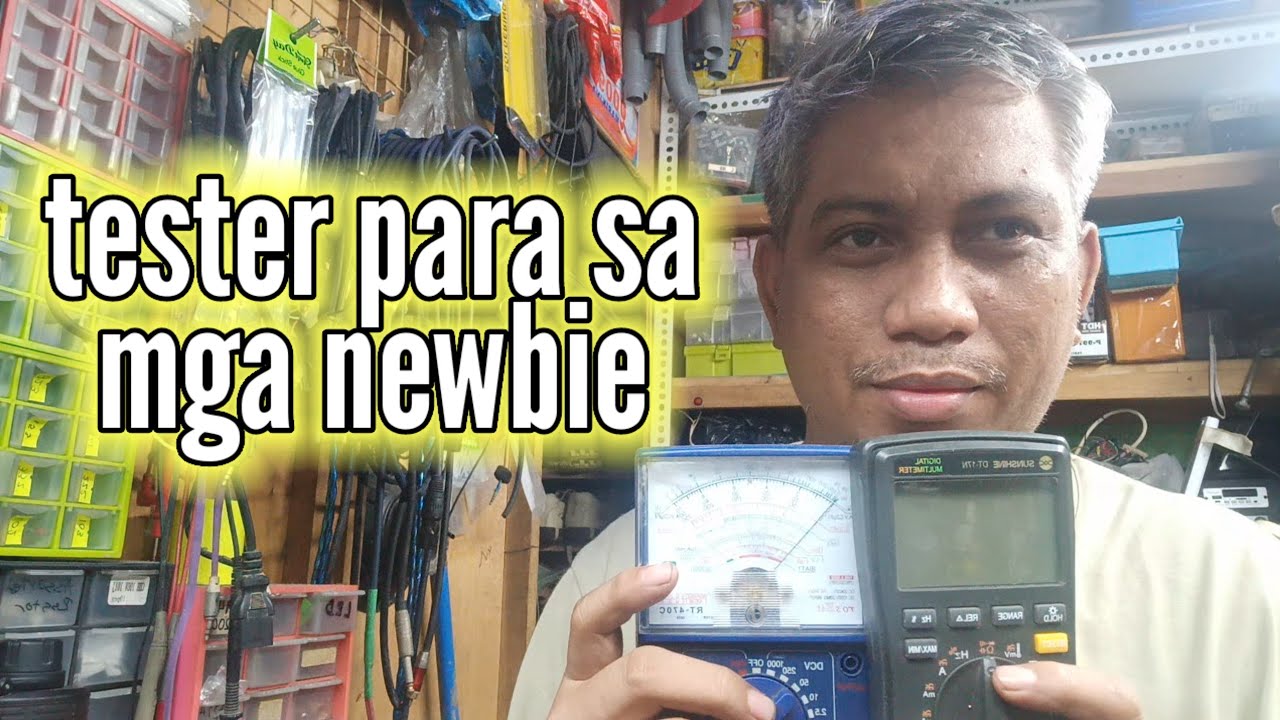 Ano dapat ang Multi tester kapag nagsisimula pa lang ? Mamahalin or mumurahin lang?
