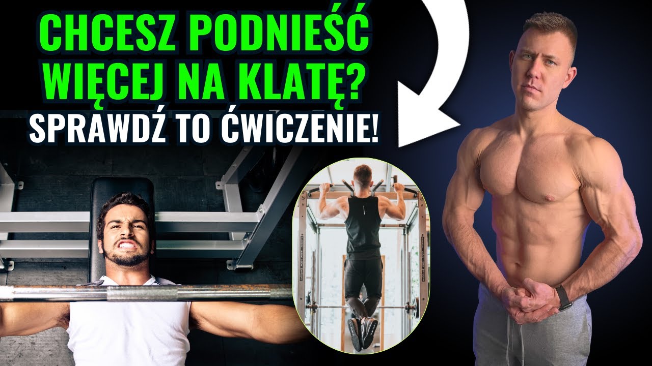Jak wyciskać więcej na klatę? Popraw wyciskanie na ławce nawet o 20 kg! Trener Mariusz Mróz