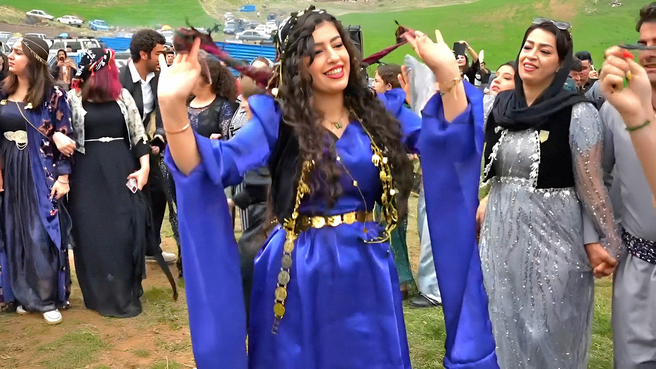 مراسم نوروز گلیان ۱۴۰۴ پارت ۱ | Halparke Newroz Kurdistan Rojhalat 2025