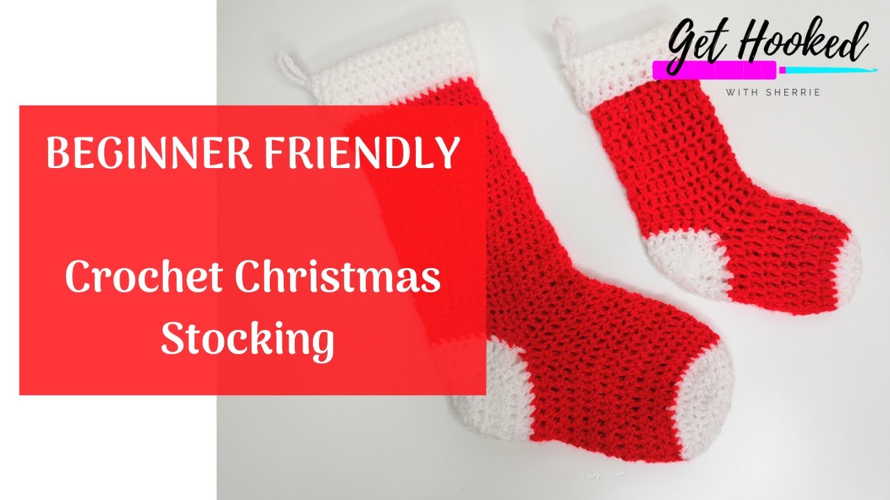 Crochet Christmas Stocking | QUICK | EASY
