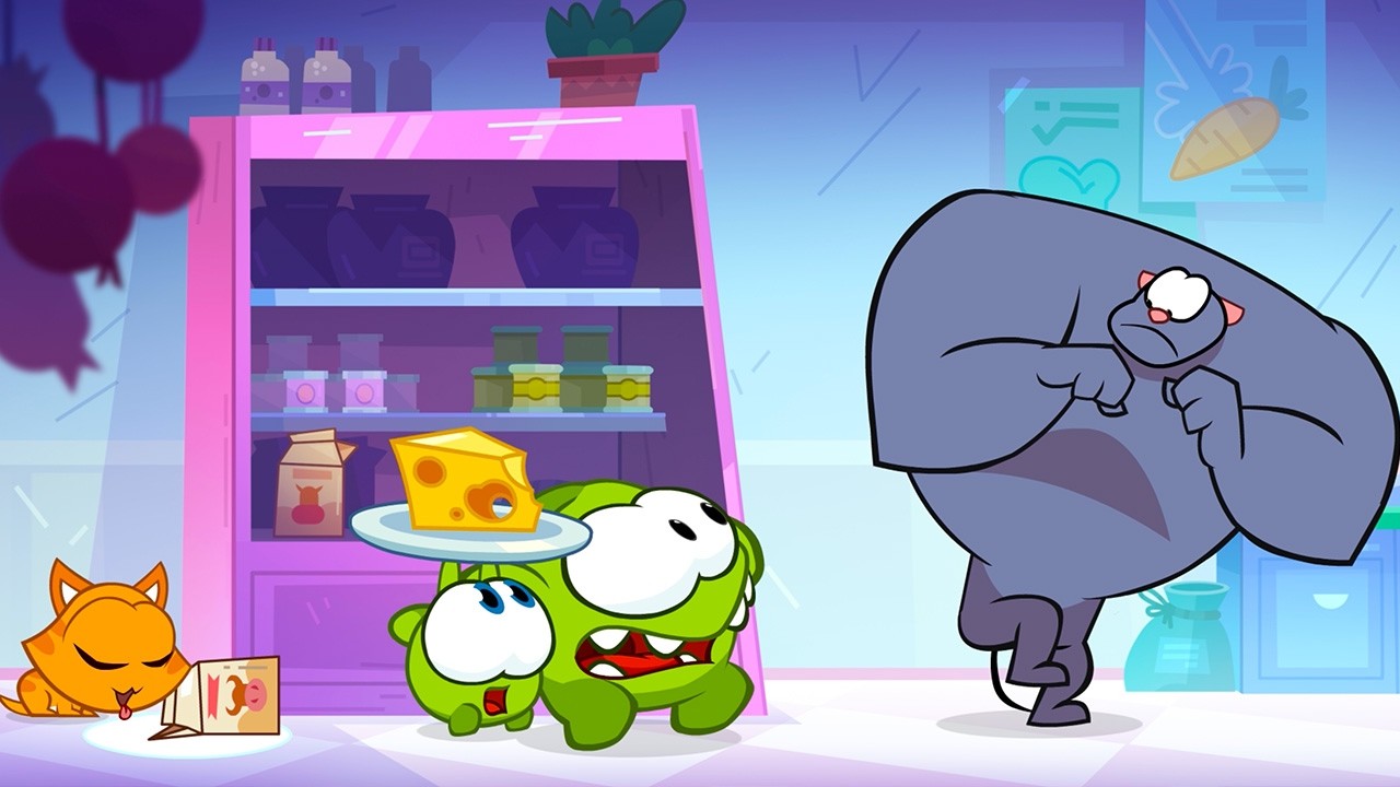 As Histórias do Om Nom: Om Nom Cafe 🧀 Poder do Queijo 🧀 Episódio Completo | Desenho Infantil