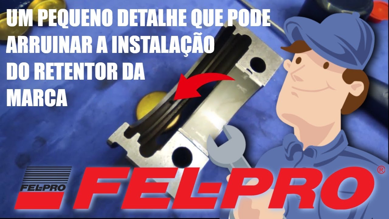 MOTOR FORD 302 V8 - FAÇA ISSO ANTES DE INSTALAR OS RETENTORES FEL-PRO NO VIRABREQUIM PARA NÃO VAZAR