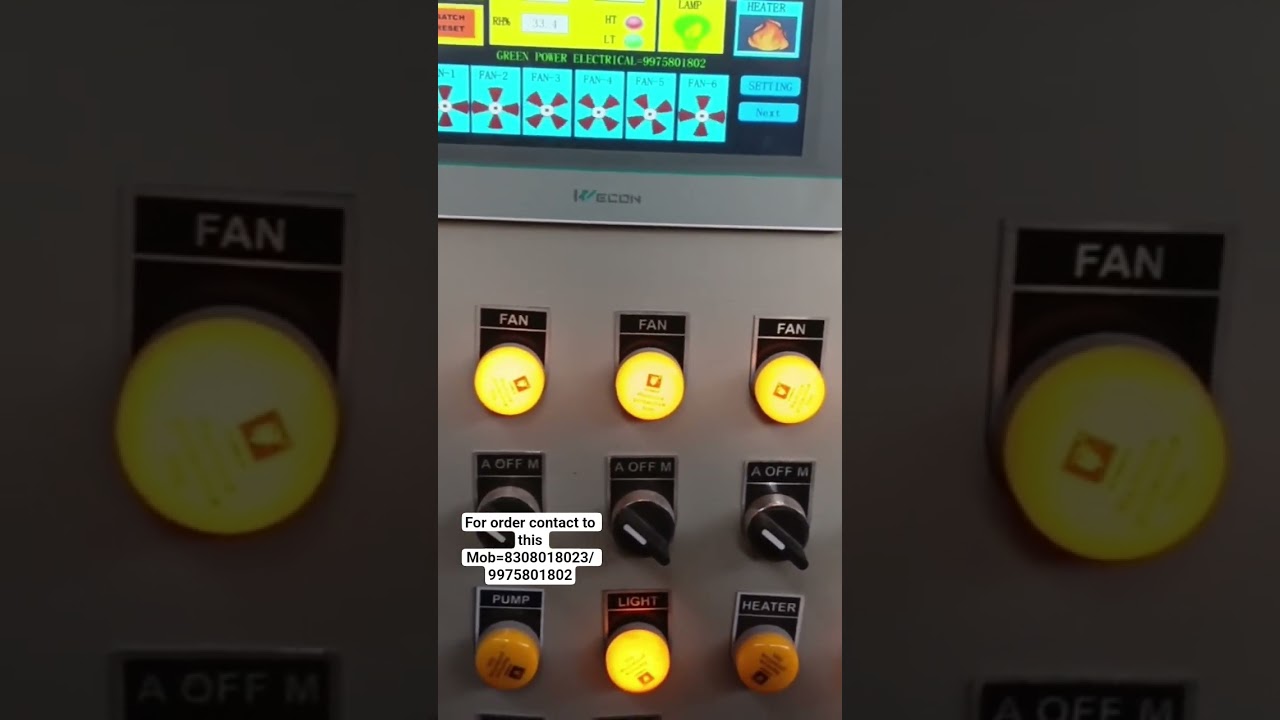 Poultry farm Automation control panel