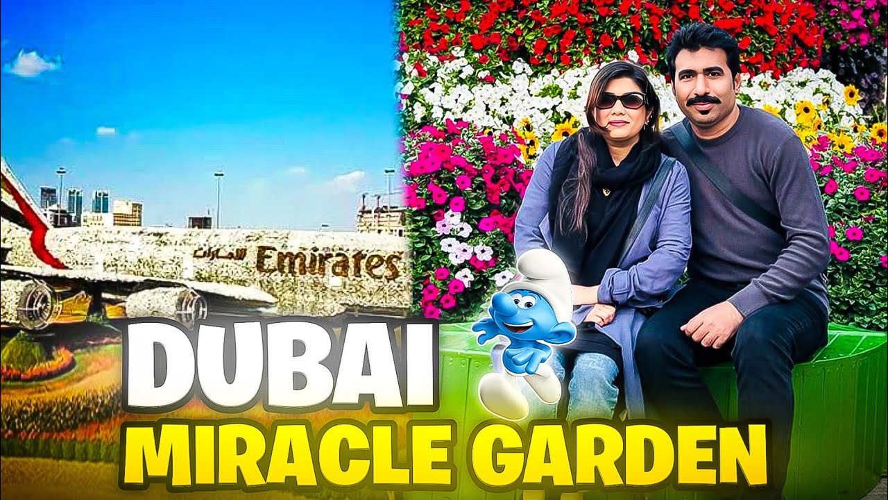Dubai Miracle Garden – A Paradise of Petals You HAVE to See 🌈❤️