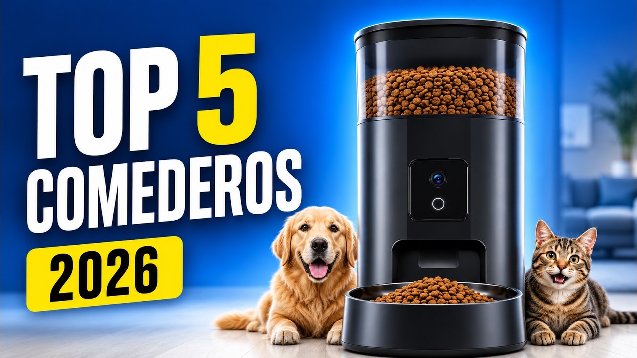 TOP 5 Comederos Automáticos 2026: Calidad/Precio