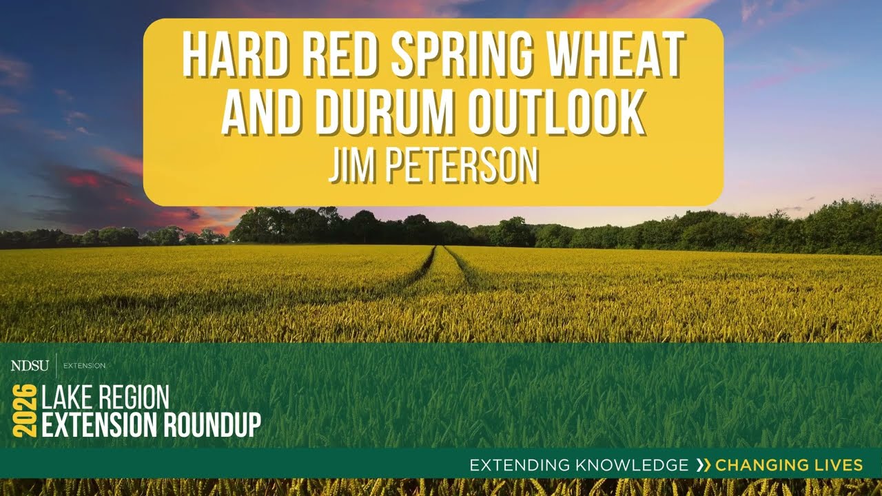 Hard Red Spring Wheat and Durum Outlook with Jim Peterson