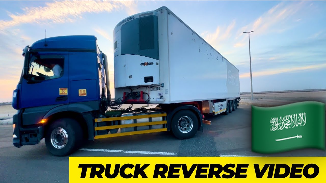 Truck reverse Saudi Arabia 🇸🇦 #saudiarabia #dubai #india #punjab #yt #vlog #truckingvlog #truck ￼￼