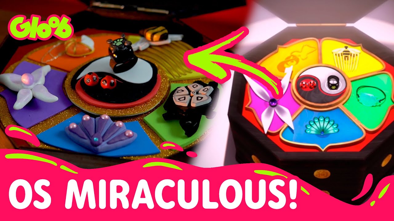 COMO FAZER OS MIRACULOUS DOS HERÓIS! | DIY MIRACULOSO | EPISÓDIO 2 | MIRACULOUS | Mundo Gloob
