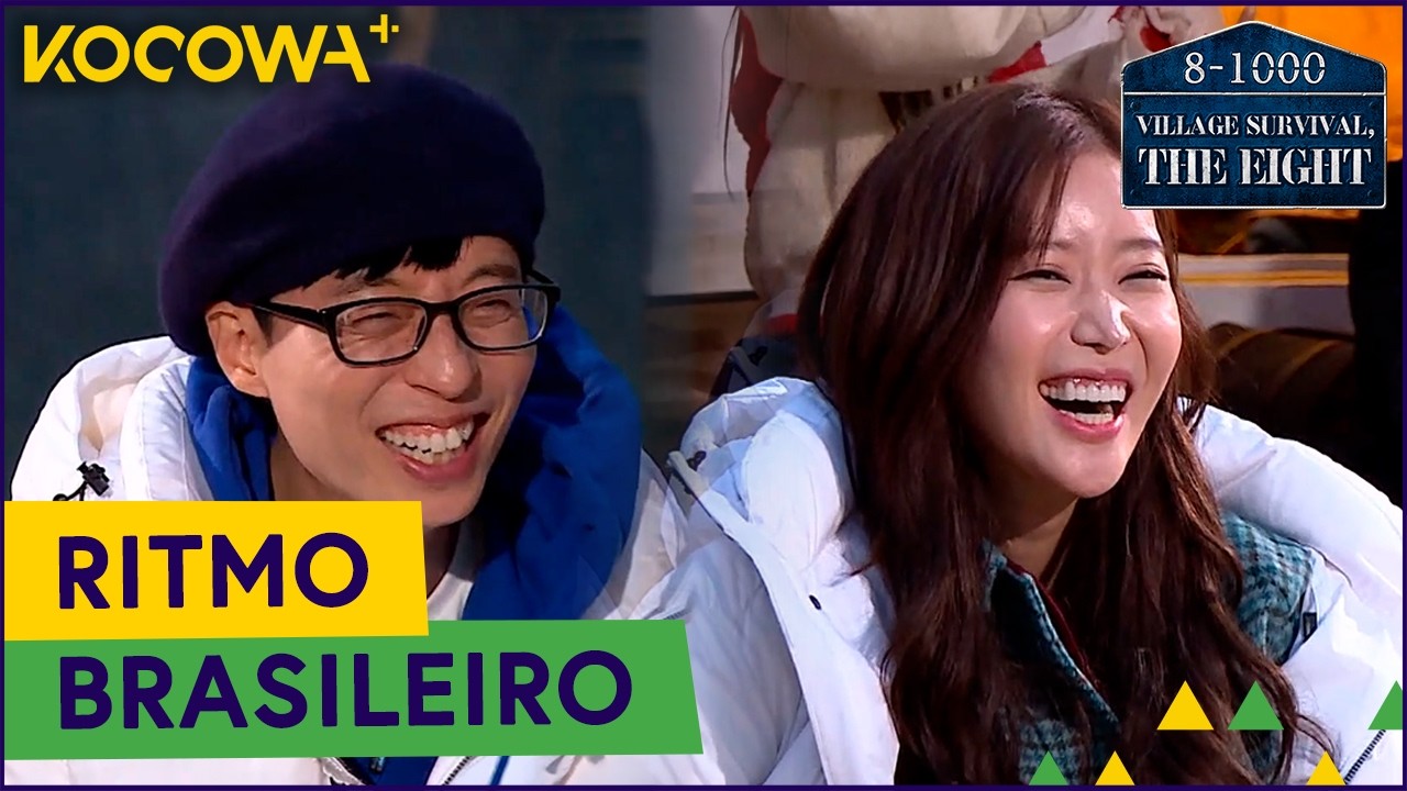Estilo musical da América do Sul... SAMBA! 🇧🇷 | Oito Sobreviventes na Vila Ep 5 | KOCOWA+ [PT-BR]