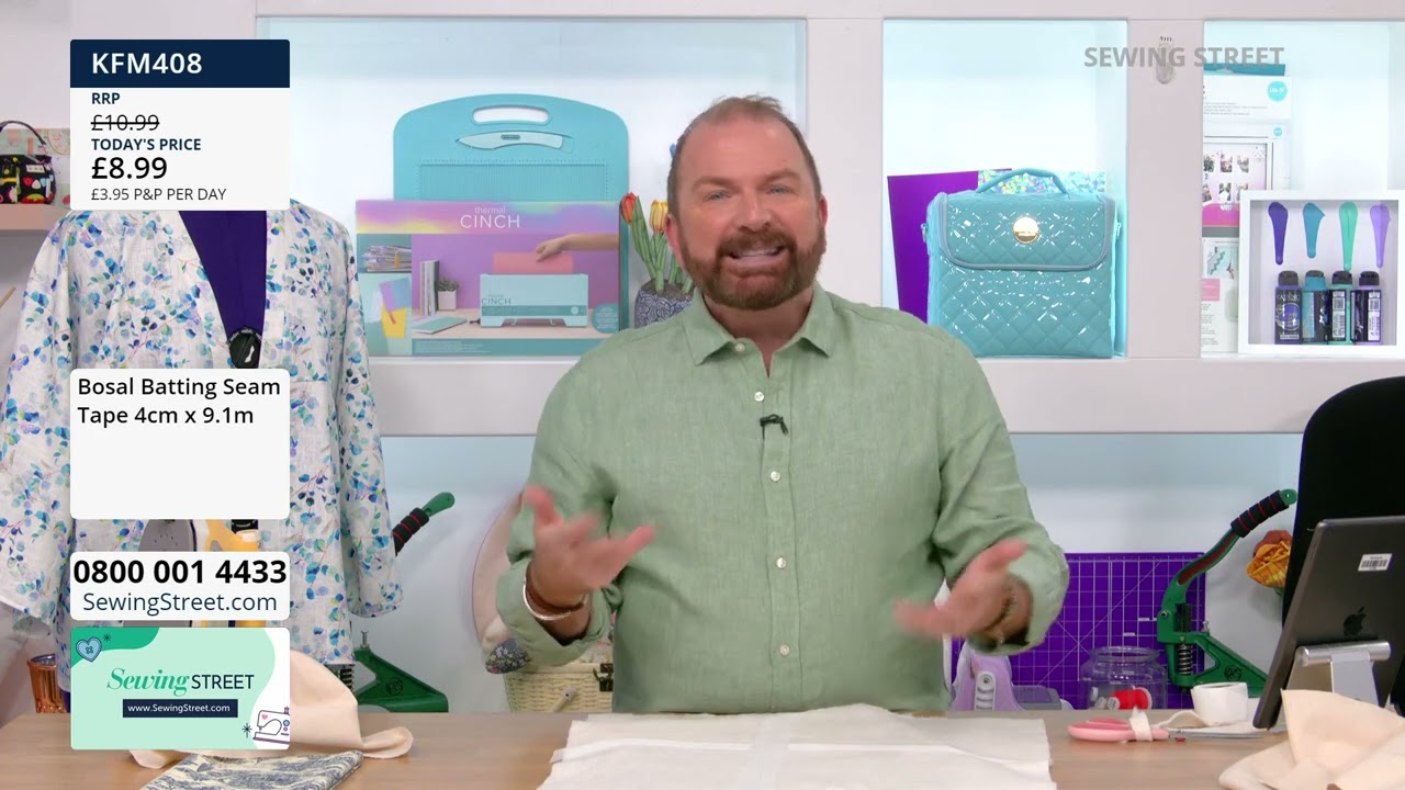 Sewing Street Live - 01/05/24 - Kimono Jacket & Victoriana Hearts Cushion With Allison Maryon