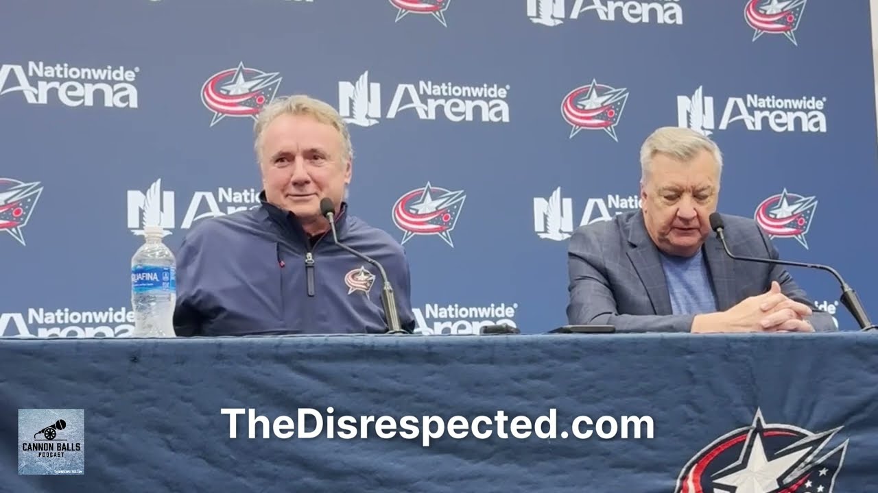 Итоговое интервью с тренером #cbj Риком Боунессом и президентом/генеральным менеджером Доном Уодд...