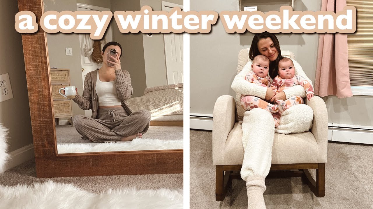 winter weekend in my life | sleep training twins, dance parties, target haul