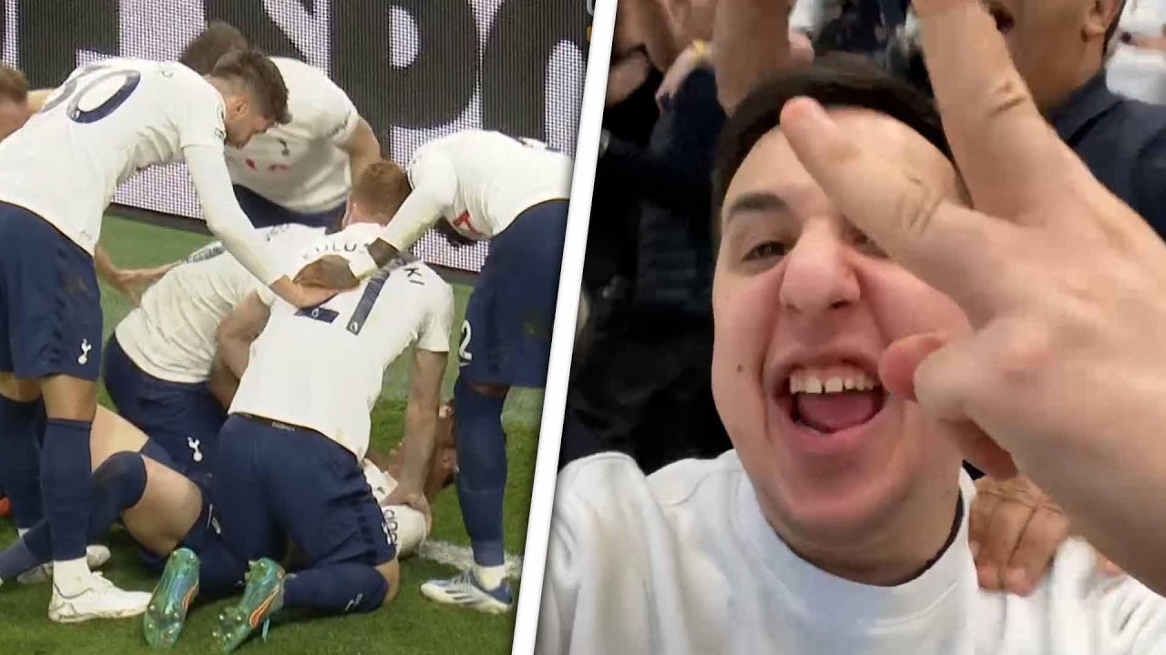 SONNNNNYYYYYYYY!!!! Tottenham 3-0 Arsenal [STADIUM GOAL CLIP]