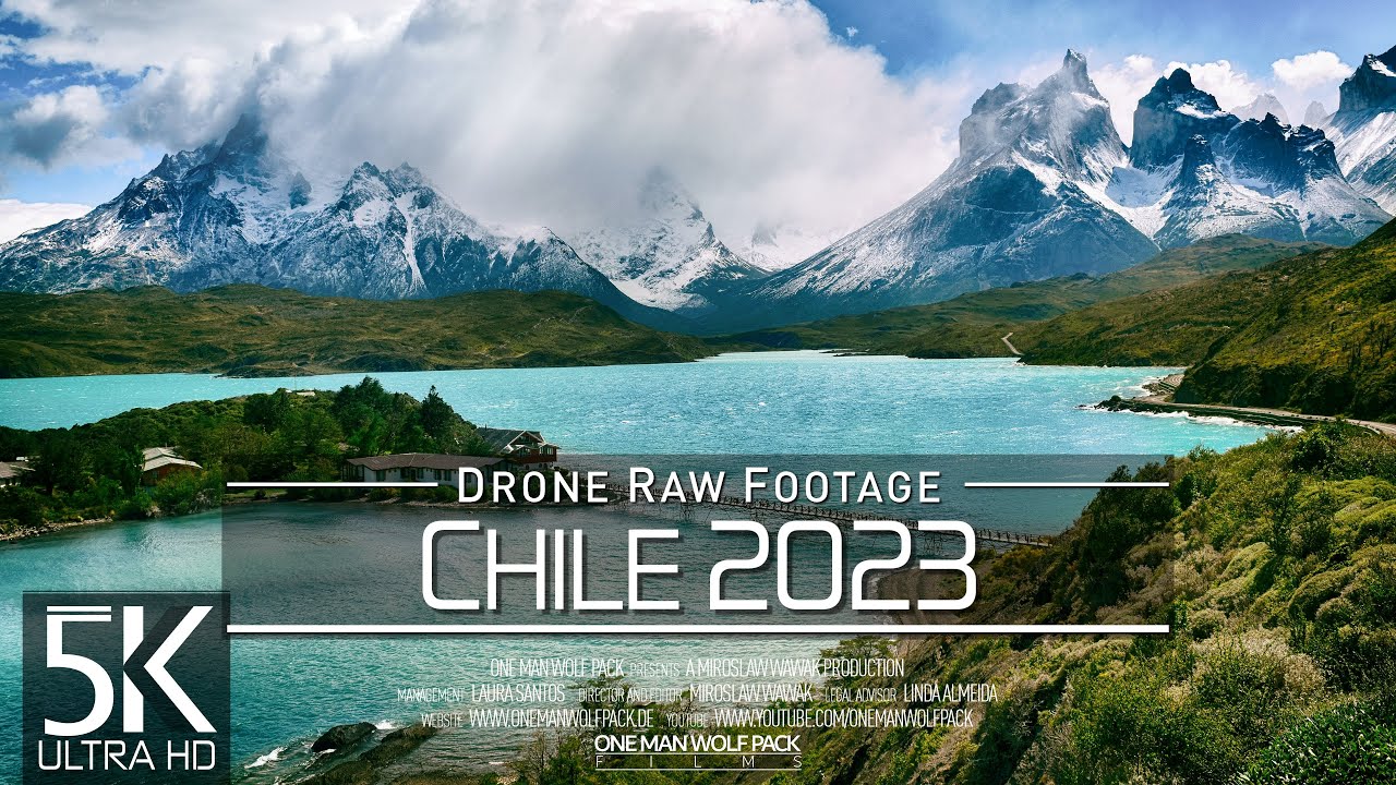 【5K】🇨🇱 Drone RAW Footage 🔥 This is CHILE 2023 🔥 Santiago 🔥 Vina del Mar & More 🔥 UltraHD Stock Video